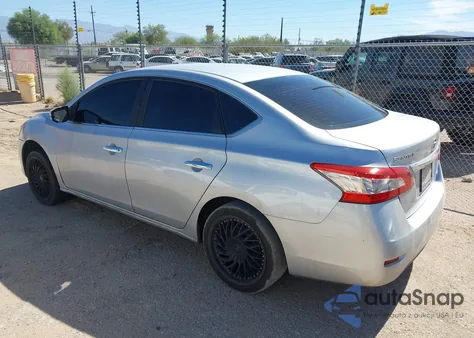 2014 Nissan Sentra S from USA, damaged, VIN 3N1AB7AP5EY206126